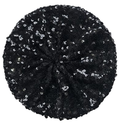 Boina vintage lentejuelas1