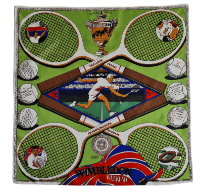 Pañuelo vintage, Wimbledon1