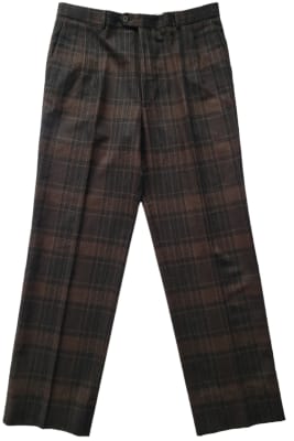 Pantalón vintage, Cacharel tartán1