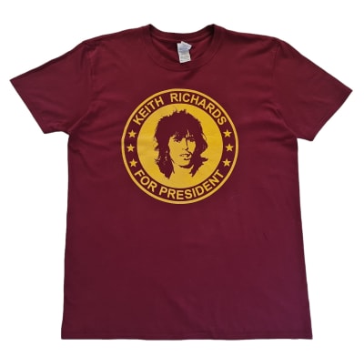 Tshirt vintage, Keith Richards1