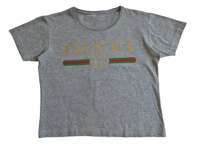 Top vintage, Gucci logo1