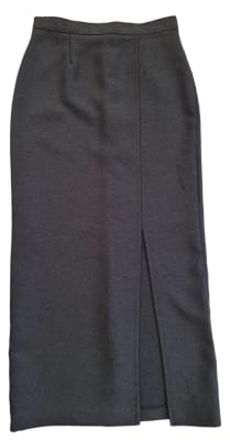 Falda vintage maxi lápiz1