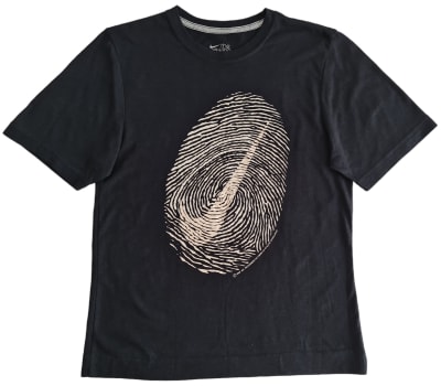 Top vintage, Nike dactilar1
