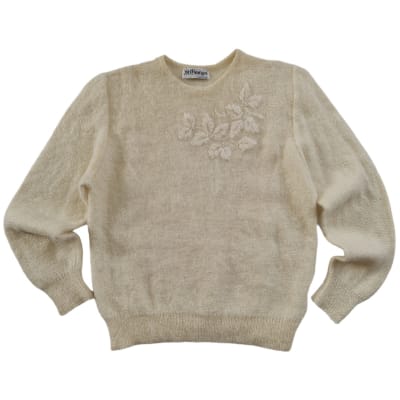 Sweater vintage de crema1