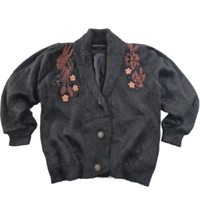 Chaquetón vintage peludo1