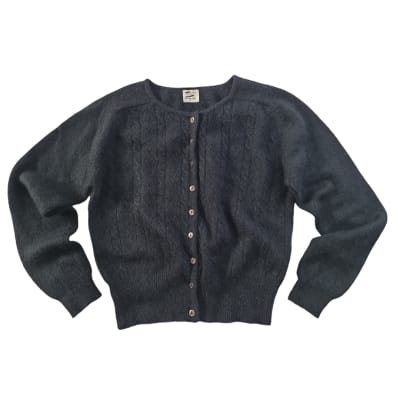 Sweater vintage azabache1