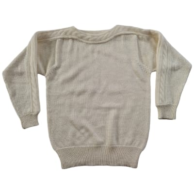Sweater vintage trenzas1