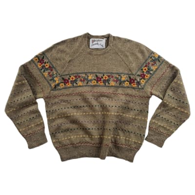 Sweater vintage bucólico1