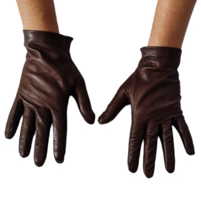 Guantes vintage chocolate1