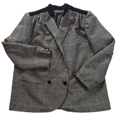 Blazer vintage príncipe de gales1