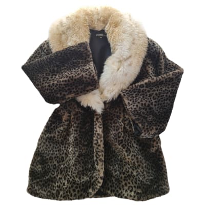 Chaquetón vintage animalprint1