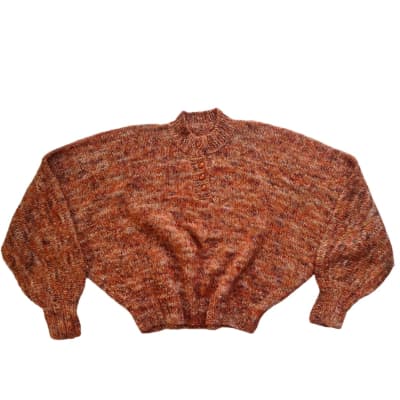 Sweater vintage cobre1