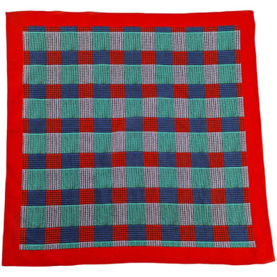 Pañuelo vintage pata de gallo1