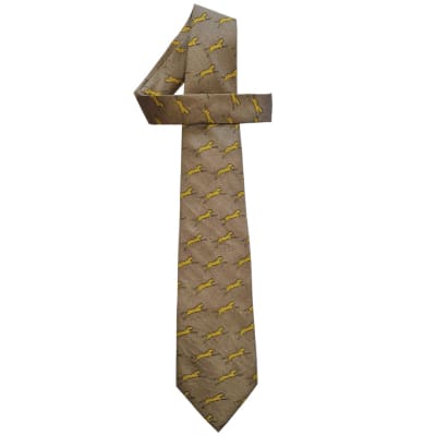Corbata vintage tigres1