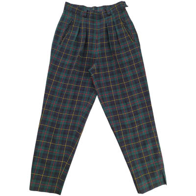 Pantalón vintage tartán1