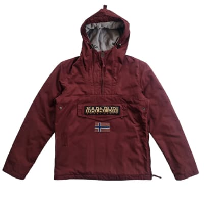 Anorak vintage, Napapijri burdeo1