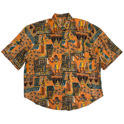 Camisa vintage Jeroglíficos1
