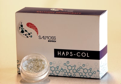 Xenoinjerto de Salmón + Colágeno SALMOSS Biotech1