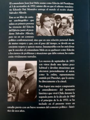 Memorias del Edecan de Allende - Juan José Mela Toro
