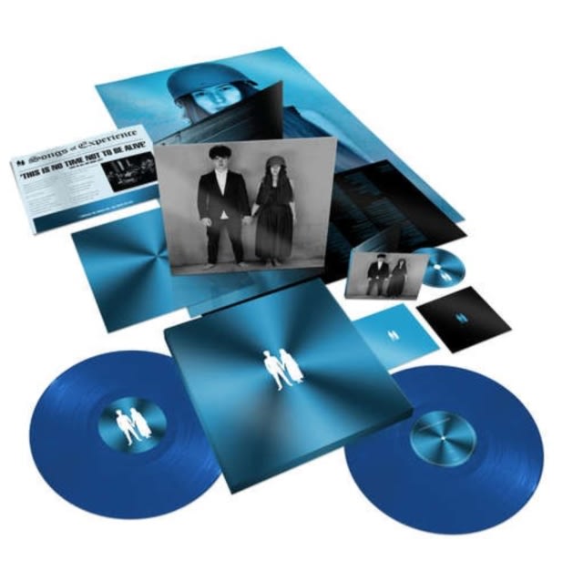 Ｕ２／８㎝シングルＣＤ２枚セット VINILO U2/ SONGS OF EXPERIENCE VERSION DELUXE BLUE VINYL 2LP
