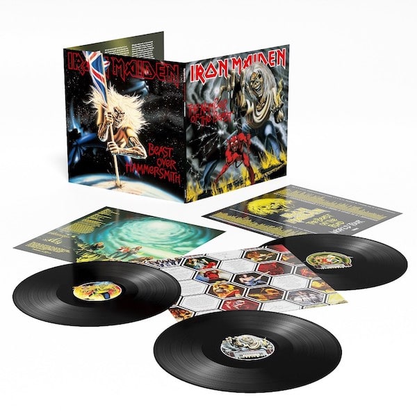 VINILO IRON MAIDEN/ THE NUMBER OF THE BEAST / BEAST OVER 3LP