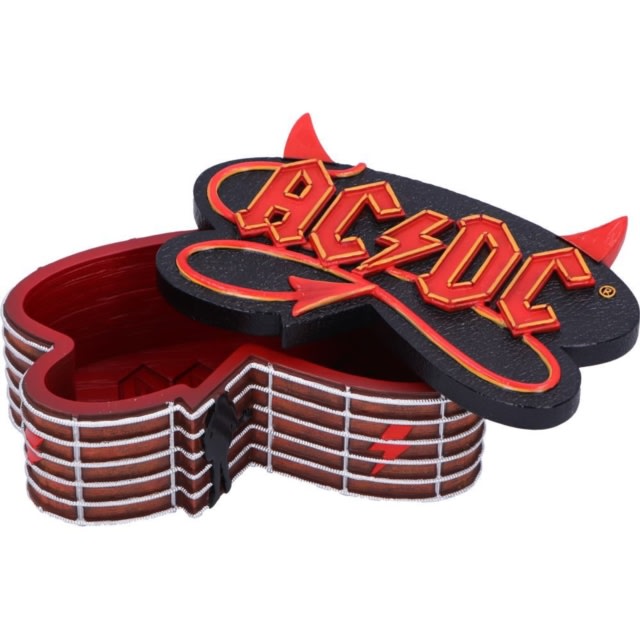 Imán De AC/DC - 7x7 Cm, Merchandising Oficial De La Banda, Para Decorar Nevera O Superficies Metálicas