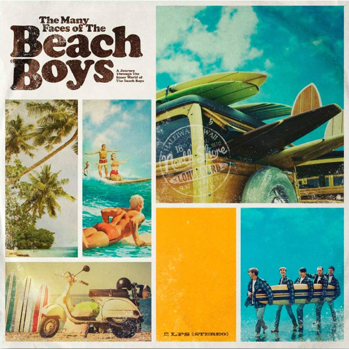 仏2LP Beach Boys The Many Faces of the Beach Boys VYN045 Music Brokers /00660 F_vinilo-varios-artistas-the-