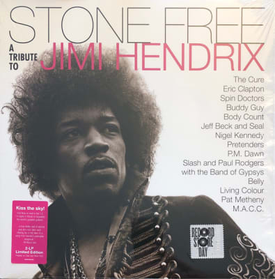 VINILO JIMI HENDRIX TRIBUTE/ STONE FREE: JIMI HENDRIX TRIBU (CLEAR AND BLACK) 2LP