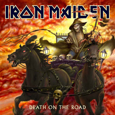CD IRON MAIDEN / DEATH ON THE ROAD 2CD