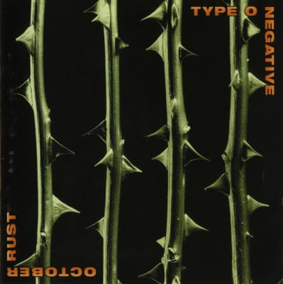 CD TYPE O NEGATIVE/ OCTOBER RUST 1CD