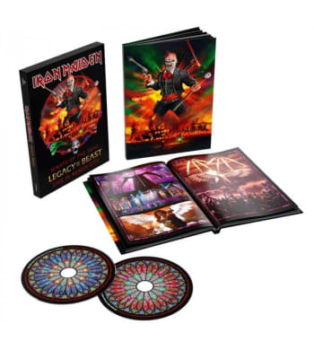 CD IRON MAIDEN/ NIGHTS OF THE DEAD LEGACY OF (DELUXE EDITION) BOX SET 2CD