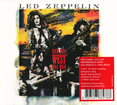 CD LED ZEPPELIN/ HOW THE WEST WON 3CD