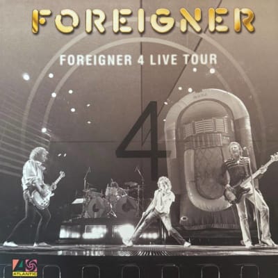 VINILO FOREIGNER/ FOREIGNER 4 LIVE TOUR 2LP
