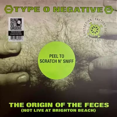 VINILO TYPE O NEGATIVE/ THE ORIGIN OF THE FECES (Green with Black Marble) 2LP