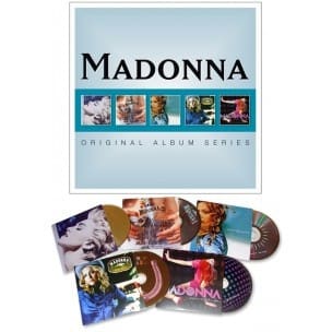 CD MADONNA/ ORIGINAL ALBUM SERIES 5CD