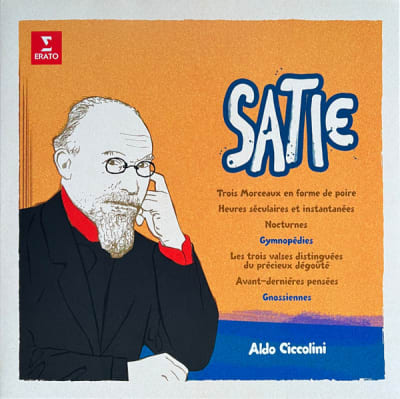 VINILO ALDO CICCOLINI/ SATIE: GYMNOPÉDIES & GNOSSIENN 1LP