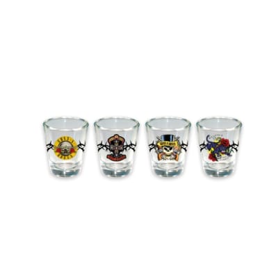 SHOT GUNS N' ROSES - GUNS N' ROSES 4 VASOS