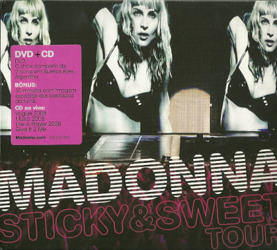CD MADONNA / STICKY & SWEET TOUR 2(CD+DVD)