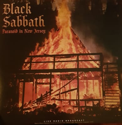 VINILO BLACK SABBATH/ PARANOID IN NEW JERSEY  1LP