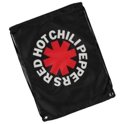 MOCHILA MORRAL RED HOT CHILI PEPPERS - RED HOT CHILI PEPPERS ASTERIX (DRAW STRING)