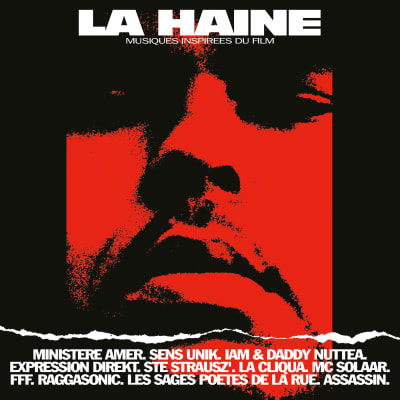 CD VARIOS ARTISTAS/ MUSIQUES INSPIREES DU FILM LA HAINE 1CD