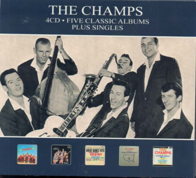 CD CHAMPS/ FIVE CLASSIC ALBUMS (+SINGLES) 4CD