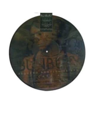 VINILO BUNBURY/ PEQUEÑO BOOTLEG (Picture Disc) 1LP