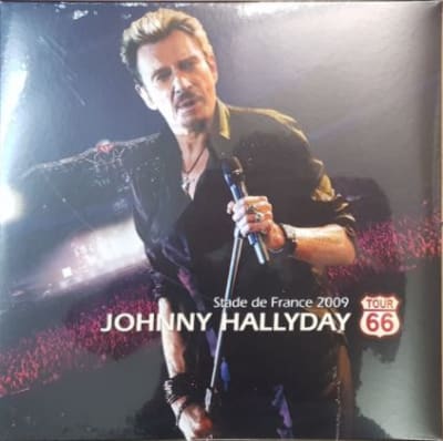 VINILO JOHNNY HALLYDAY/ STADE DE FRANCE 2009 TOUR 66 4LP