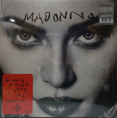 VINILO MADONNA/ FINALLY ENOUGH LOVE (CLEAR) 2LP