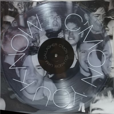 VINILO LIAM GALLAGHER/ C'MON YOU KNOW, LIMITED EDITION, CLEAR 1LP