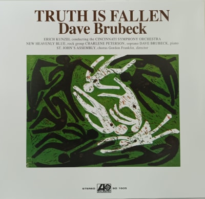 VINILO DAVE BRUBECK/ TRUTH IS FALLEN 1LP