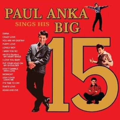 CD PAUL ANKA/ SINGS HIS BIG 15 1CD
