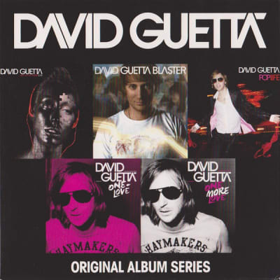 CD DAVID GUETTA/ ORIGINAL ALBUM SERIES 5CD