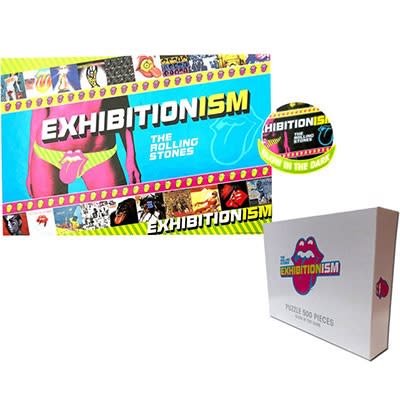 ROMPECABEZA ROLLING STONES - ROLLING STONES EXHIBITIONISM GLOW IN THE DARK 500 PIECE JIGSAW PUZZLE